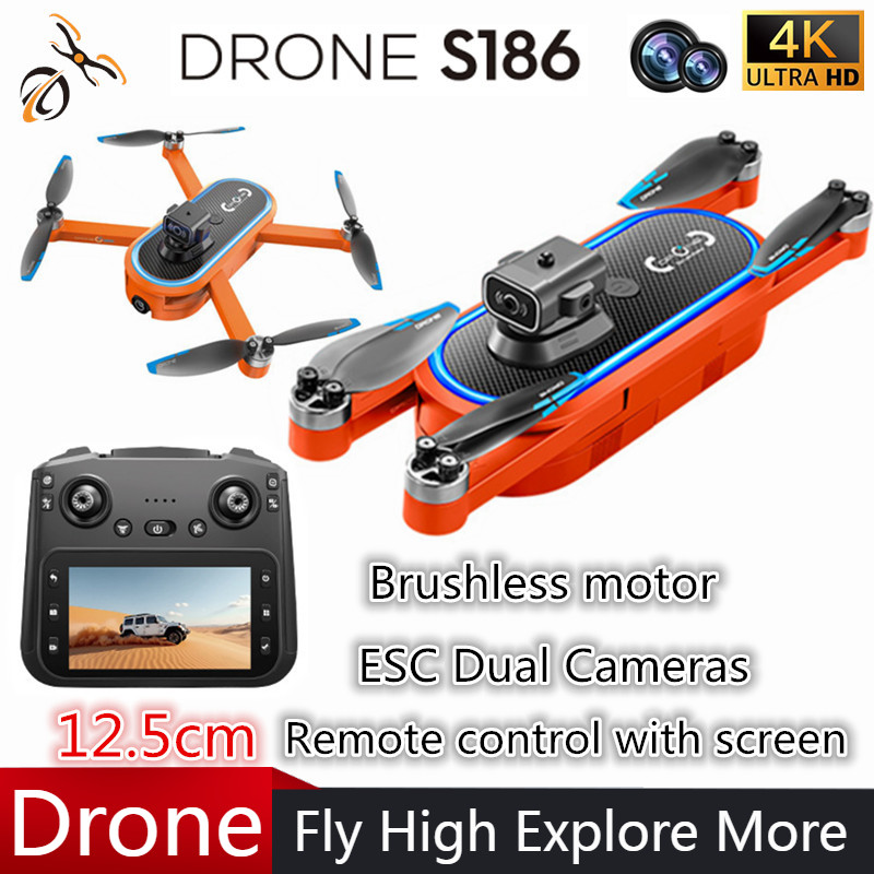 2025 S186 Drone Professional 4 - đánh giá và giá Drone Gimbal