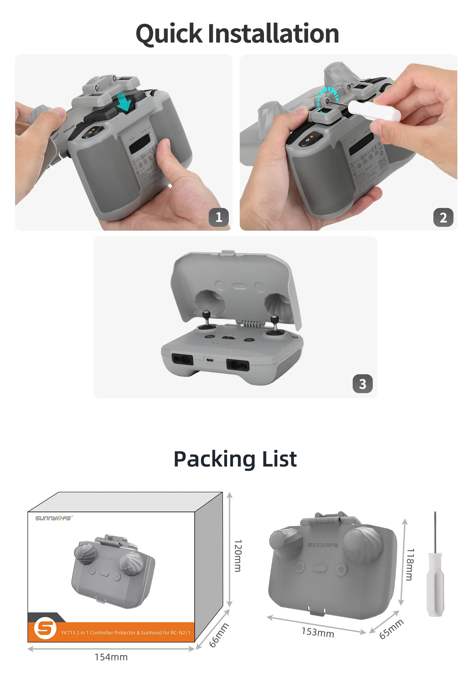 2 in 1 Controller Protector Su - đánh giá và giá Dji Drone Air 3