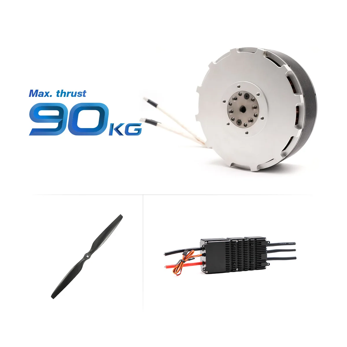 High Power 90KG Thrust Brushle - đánh giá và giá Drone Propeller