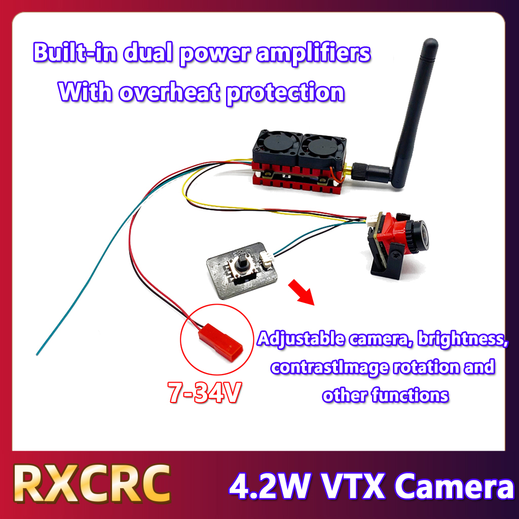 RXCRC 5.8G 48CH 4.2W High Powe - đánh giá và giá Drone Frame