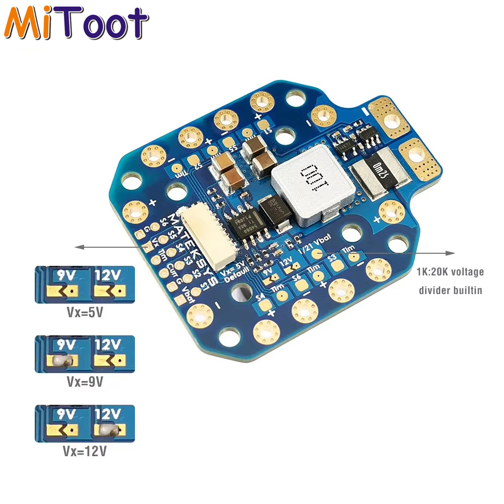 Mateksys PDB-HEX 12S Power Dis - đánh giá và giá Drone Power Distribution Board