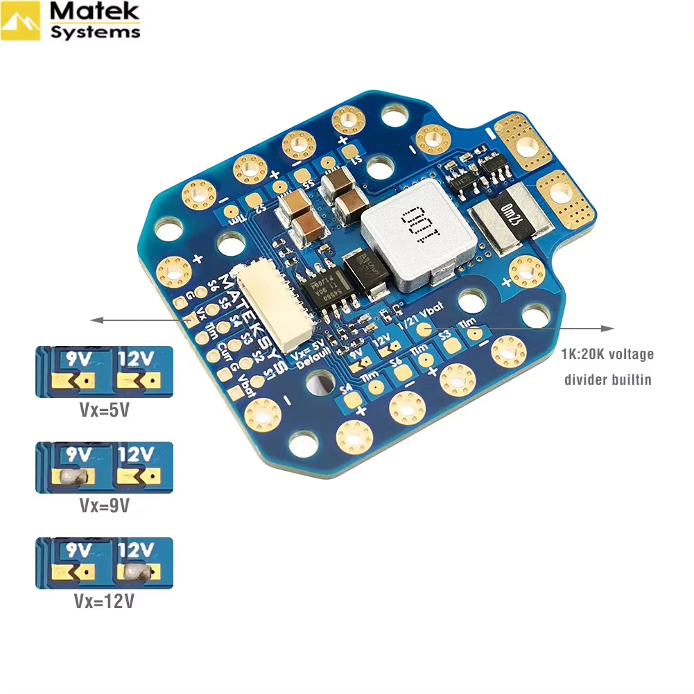 Mateksys PDB-HEX 12S Power Dis - đánh giá và giá Drone Power Distribution Board
