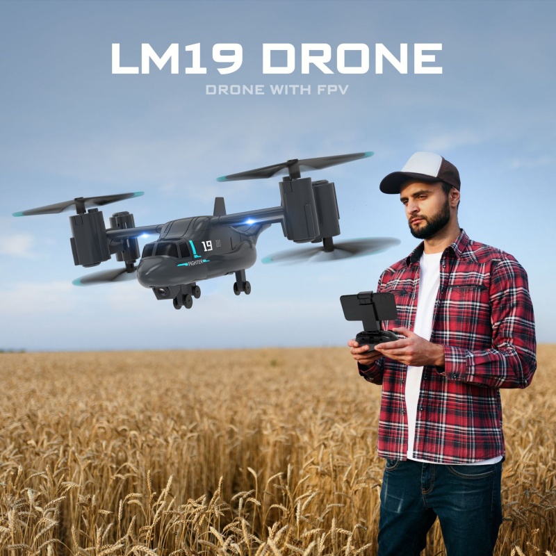 2.4GHz 4.5CH 3D Osprey Vận Chu - đánh giá và giá Jjrc Drone X12