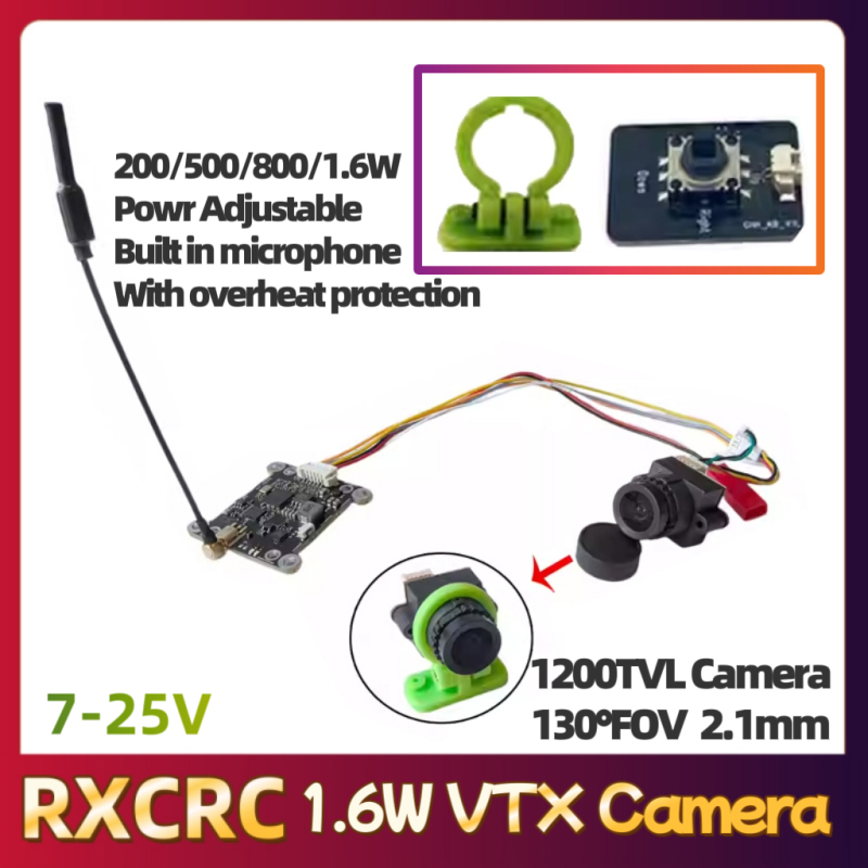 RXCRC 5.8G Module 48CH 1.6W VT - đánh giá và giá Drone Frame