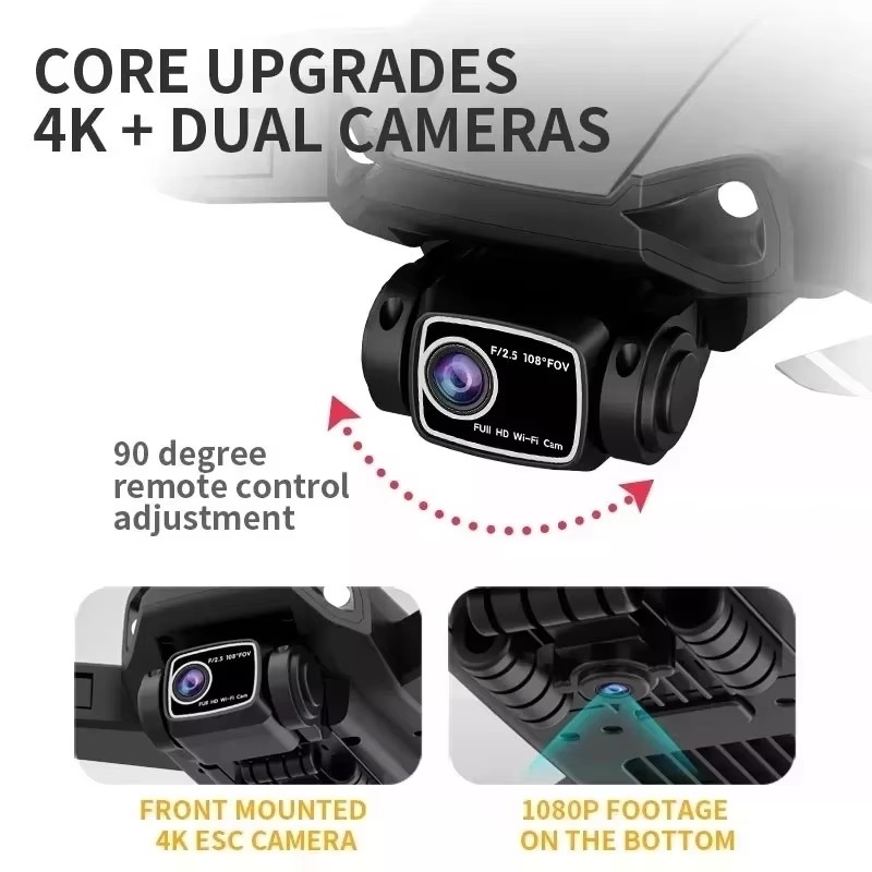 LYZRC L900 Pro SE MAX Drone 4K - đánh giá và giá Jjrc Drone X12