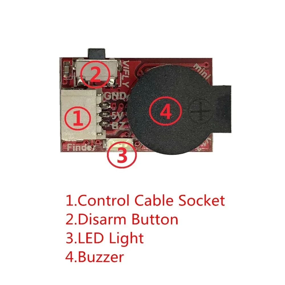 VIFLY Finder Mini - 100DB Micr - đánh giá và giá Drone Buzzer