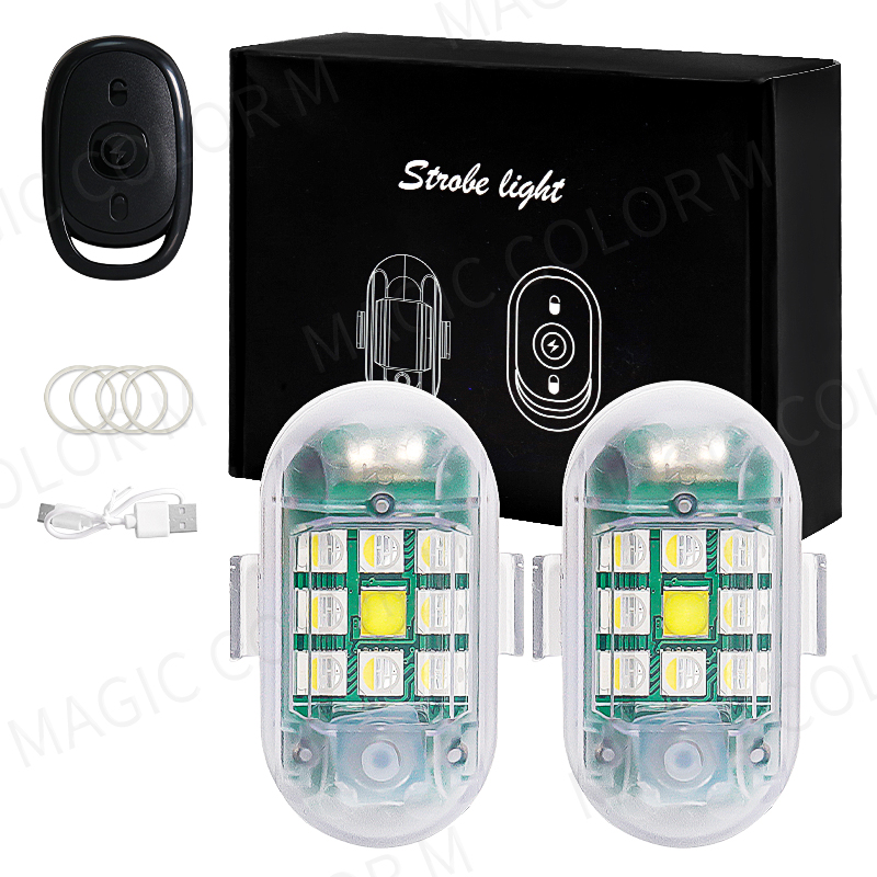 2PCS Wireless LED Strobe Light - đánh giá và giá Drone Led Light