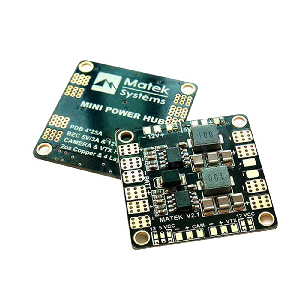 Mini  Power Hub Power Matek PD - đánh giá và giá Drone Power Distribution Board