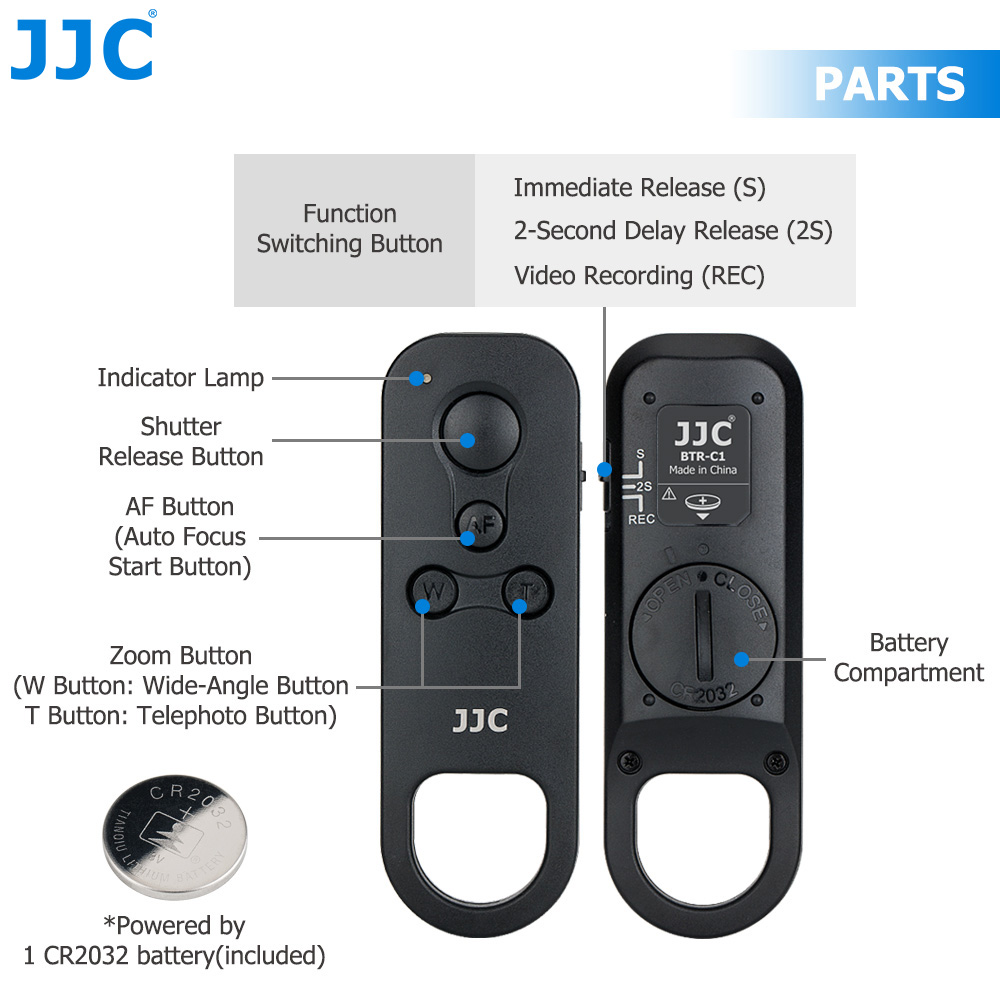 JJC BR-E1 Bluetooth Điều Khiển - đánh giá và giá Canon Camera Eos R8