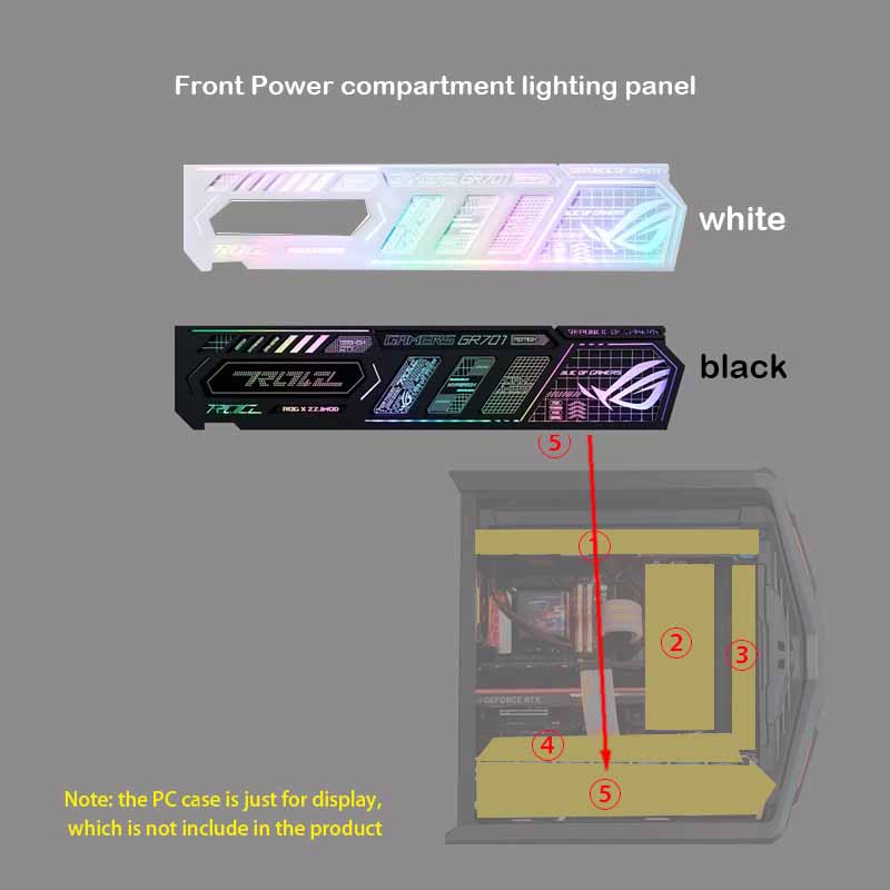 Laser Engraving ARGB Lighting  - đánh giá và giá Holy Stone Drone Hs440