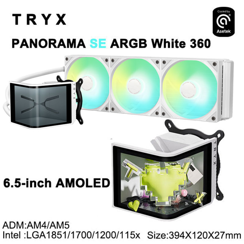 TRYX PANORAMA SE 360 ARGB CPU  - đánh giá và giá Holy Stone Drone Hs720